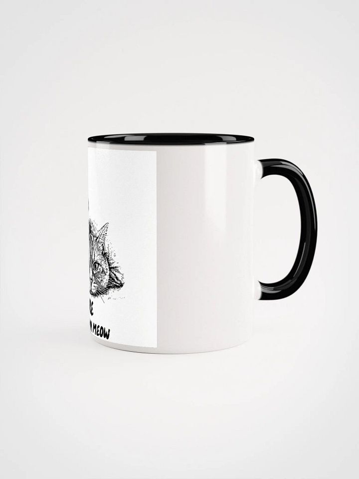 Meow Mug: Ceramic Mug with Color Inside product image (4)