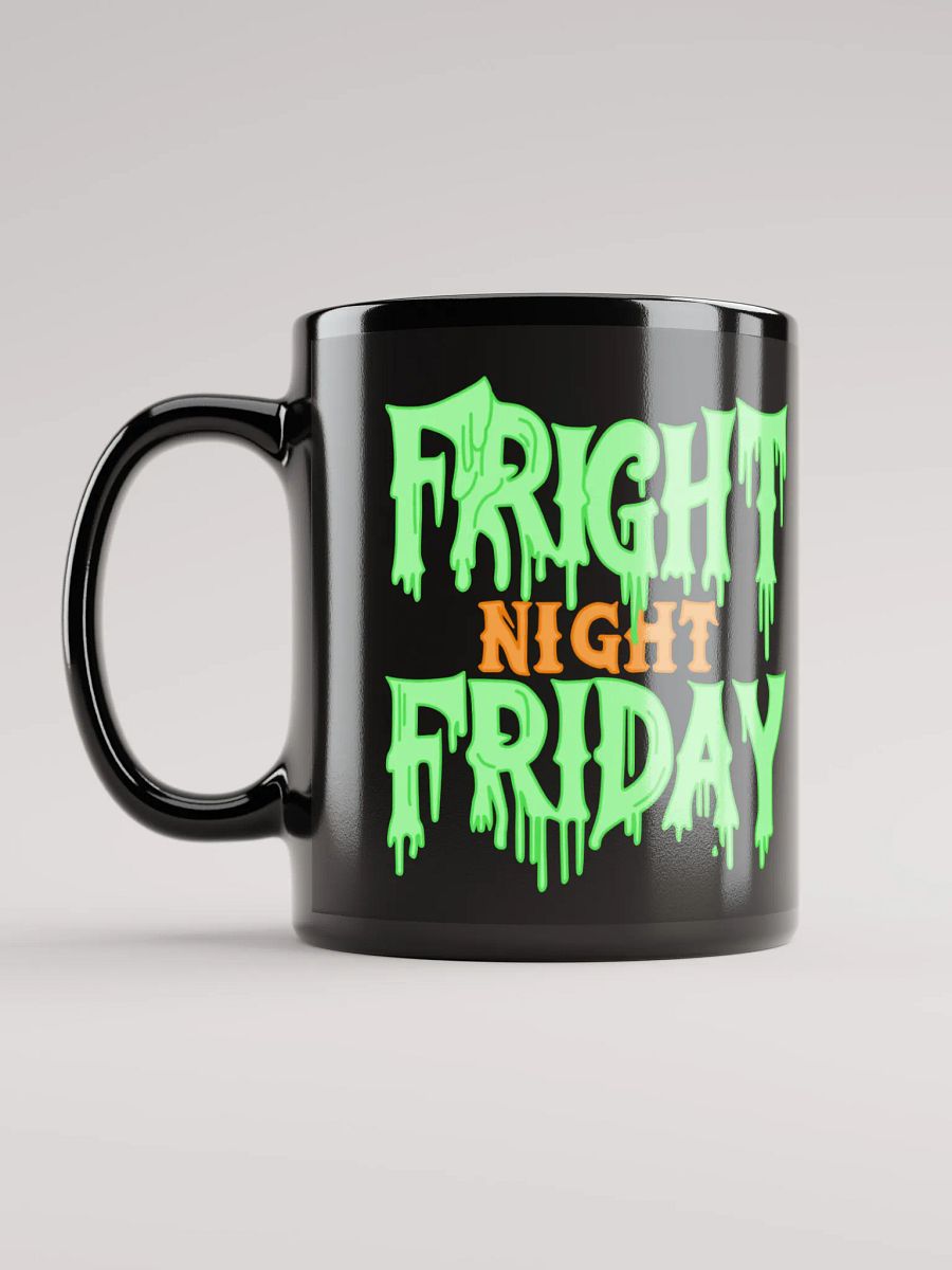 Fright Night Friday Mug - Green Logo product image (11)