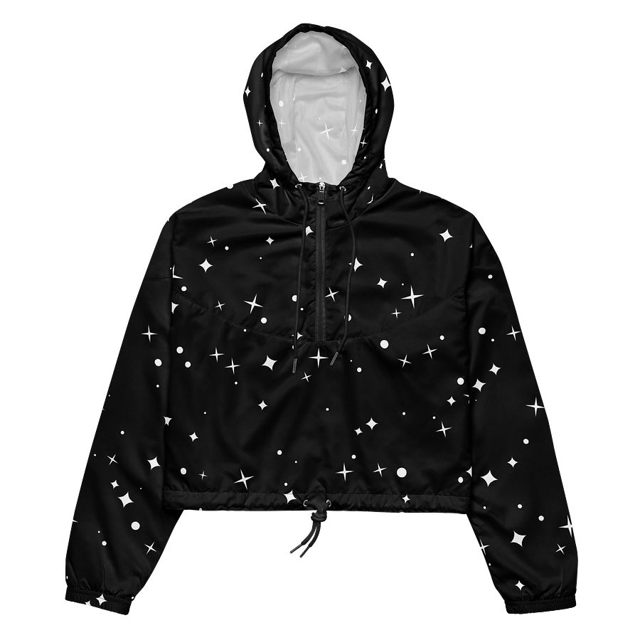 Starry Night Women's Cropped Windbreaker product image (3)