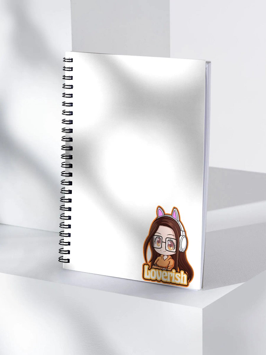 Loverish Playful Character Spiral Notebook product image (4)