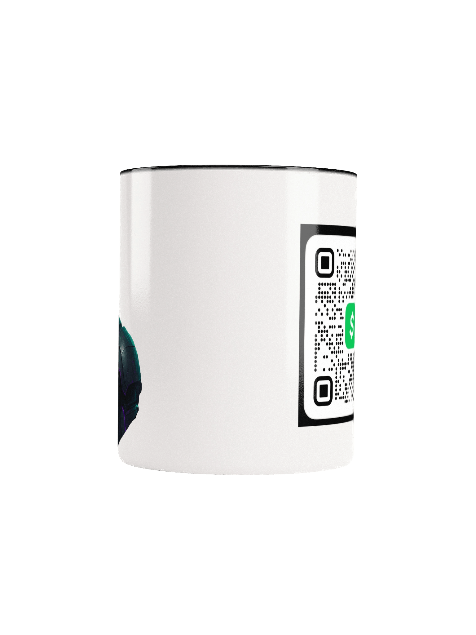 Futuristic Armor QR Code Mug product image (2)