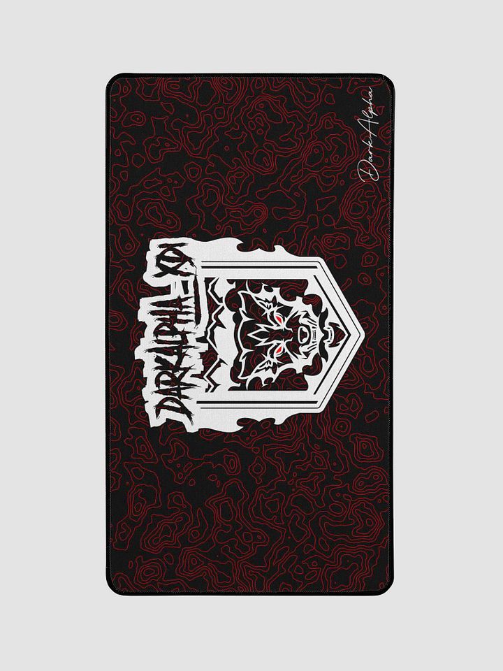 DarkAlpha Red Topograph Mouse Pad product image (1)