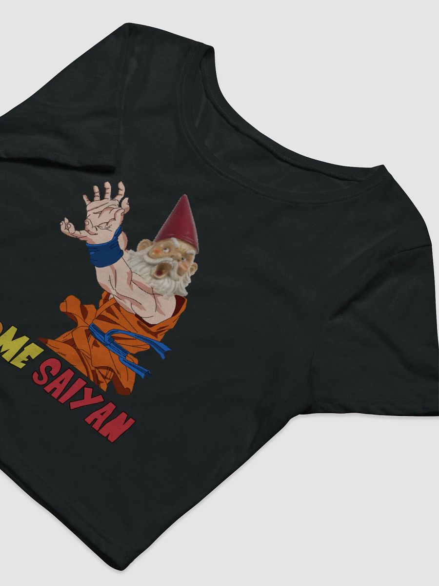 Gnome Saiyan Crop Top product image (3)