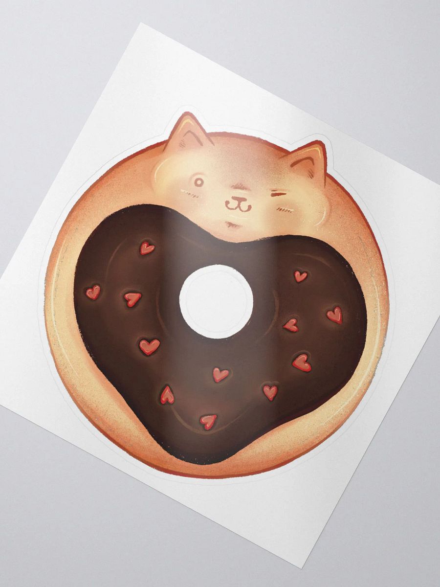 Donut Cat Sticker product image (1)