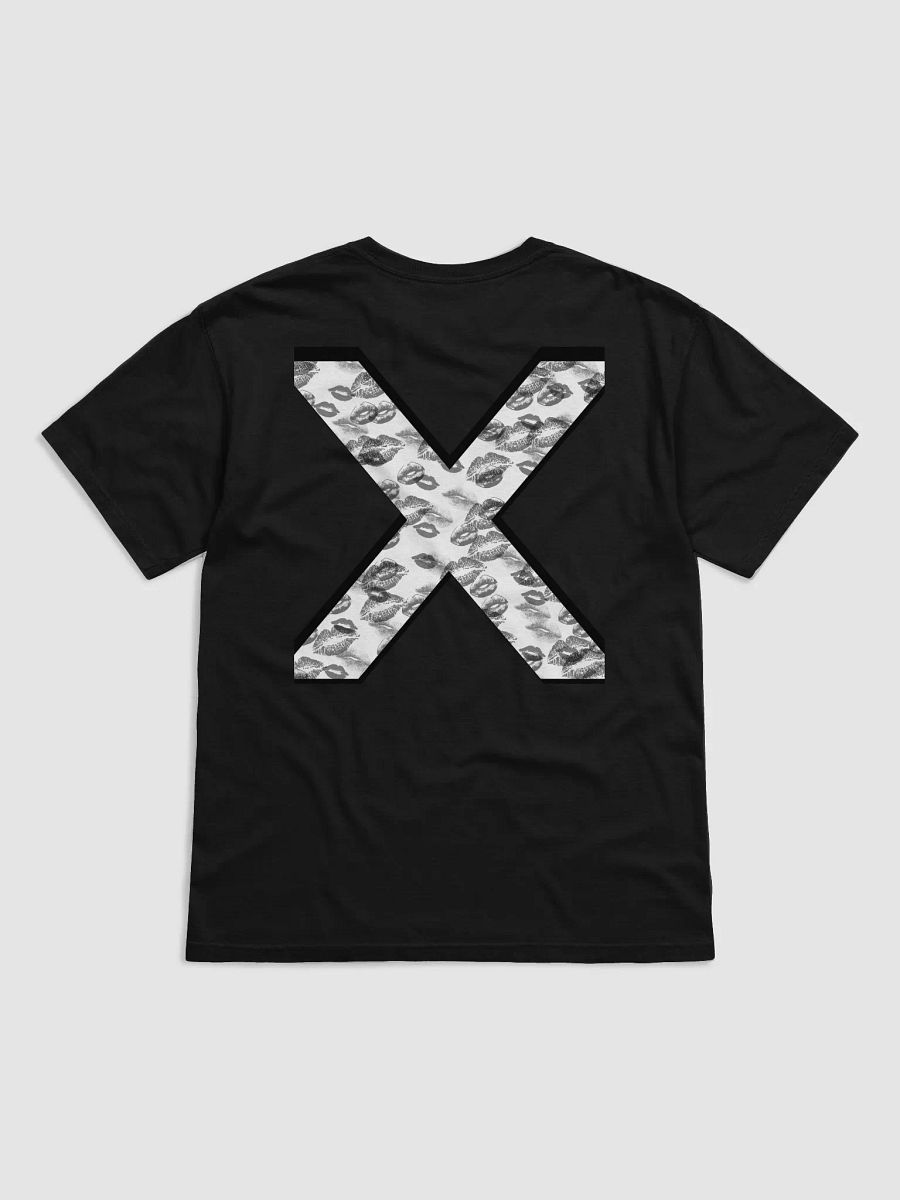 White X Black Lipstick Kisses Shirt product image (27)