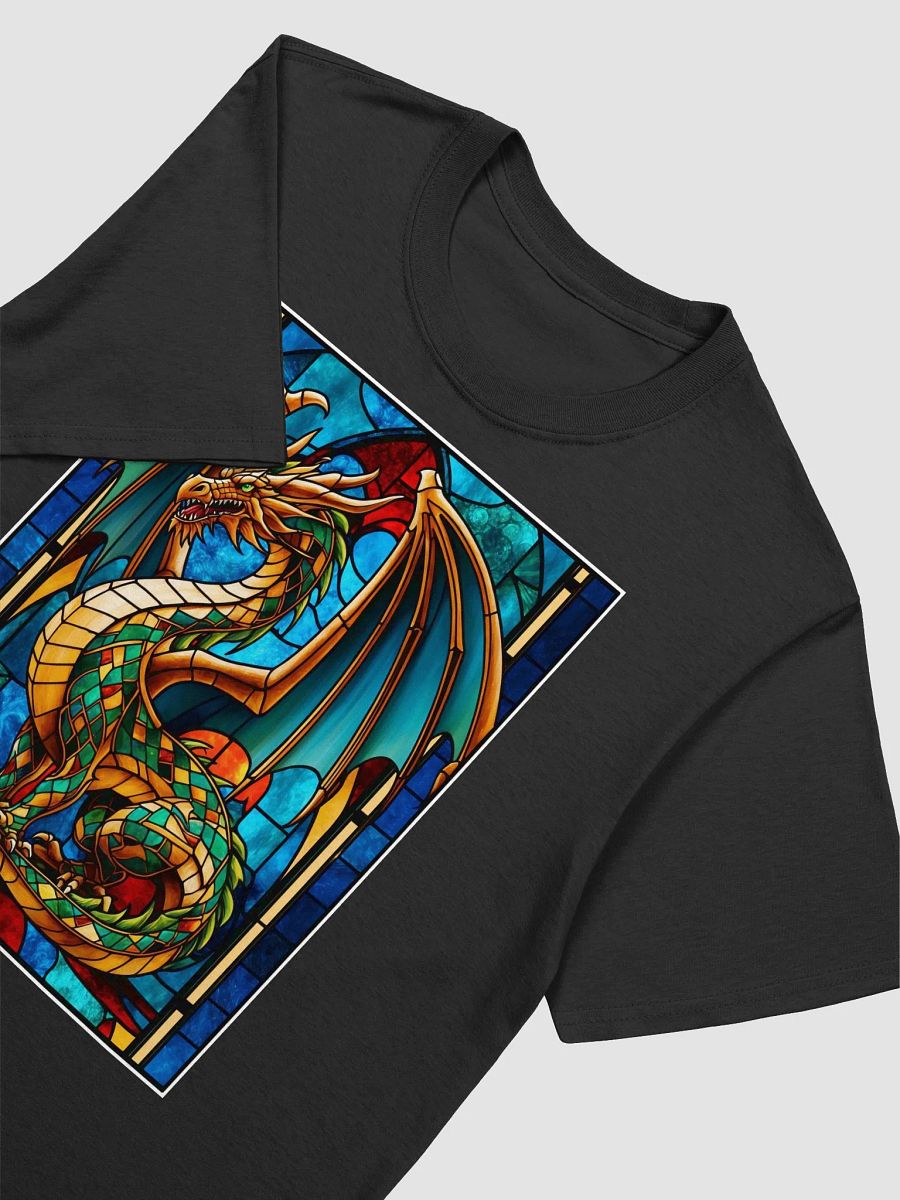 Majestic Stained Glass Dragon: A Mythical product image (47)