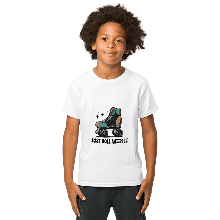Patchwork Roller Skate Tee for Active Kids product image (1)