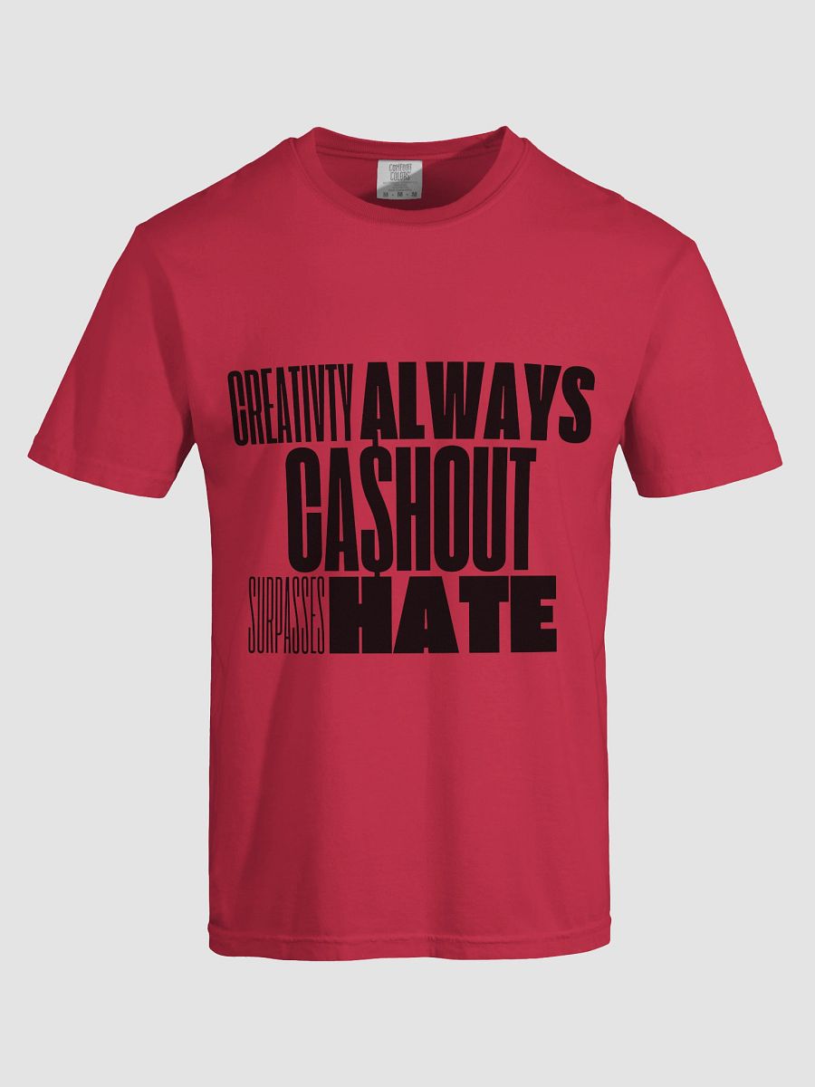 CASHOUT Signature Tee (Black Letters) product image (35)