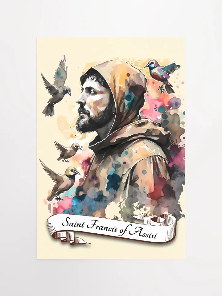 Saint Francis Of Assisi Poster product image (2)