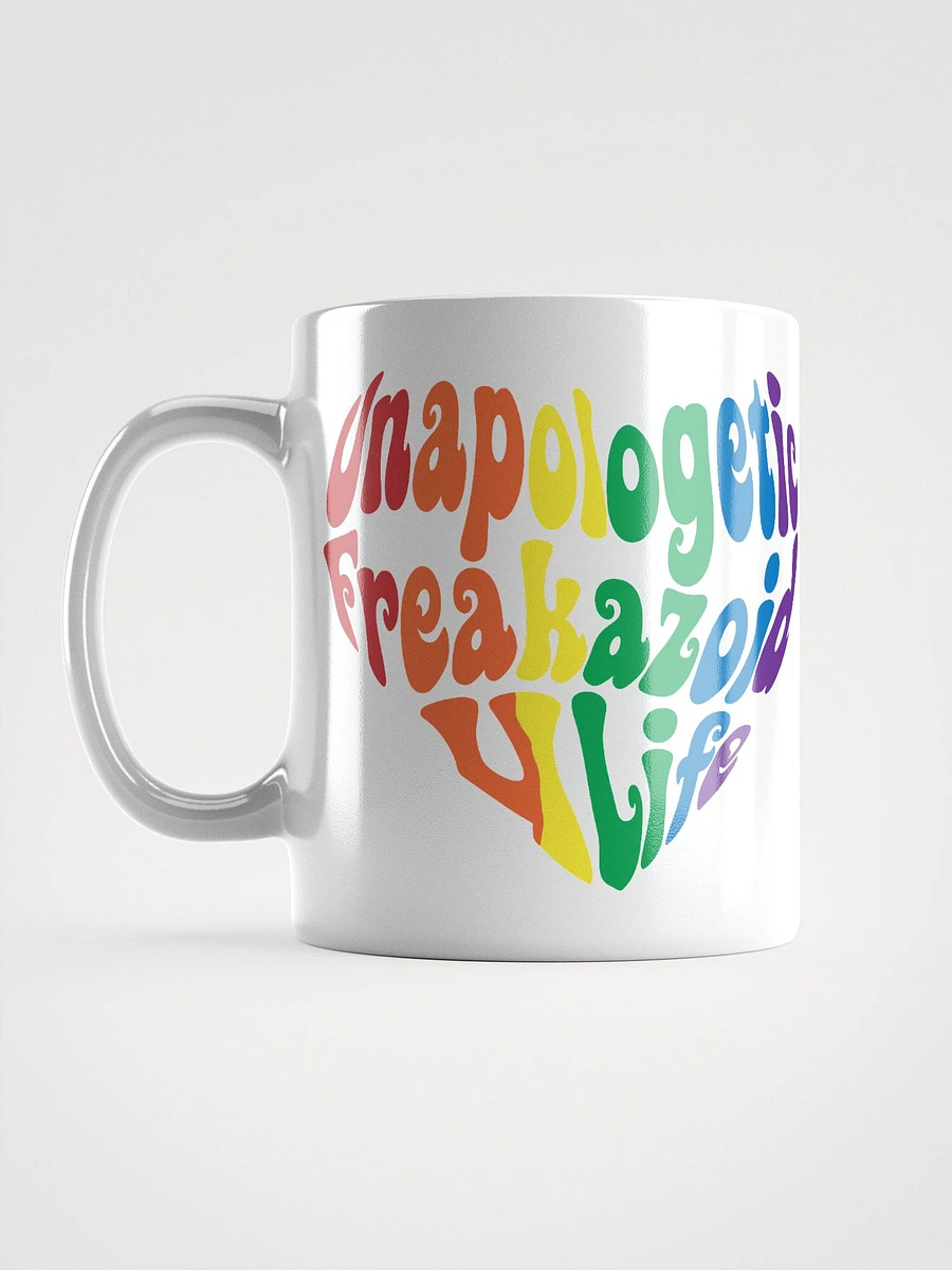 Unapologetic Freakazoid 4 Life Mug | LGBTQIA+ product image (12)