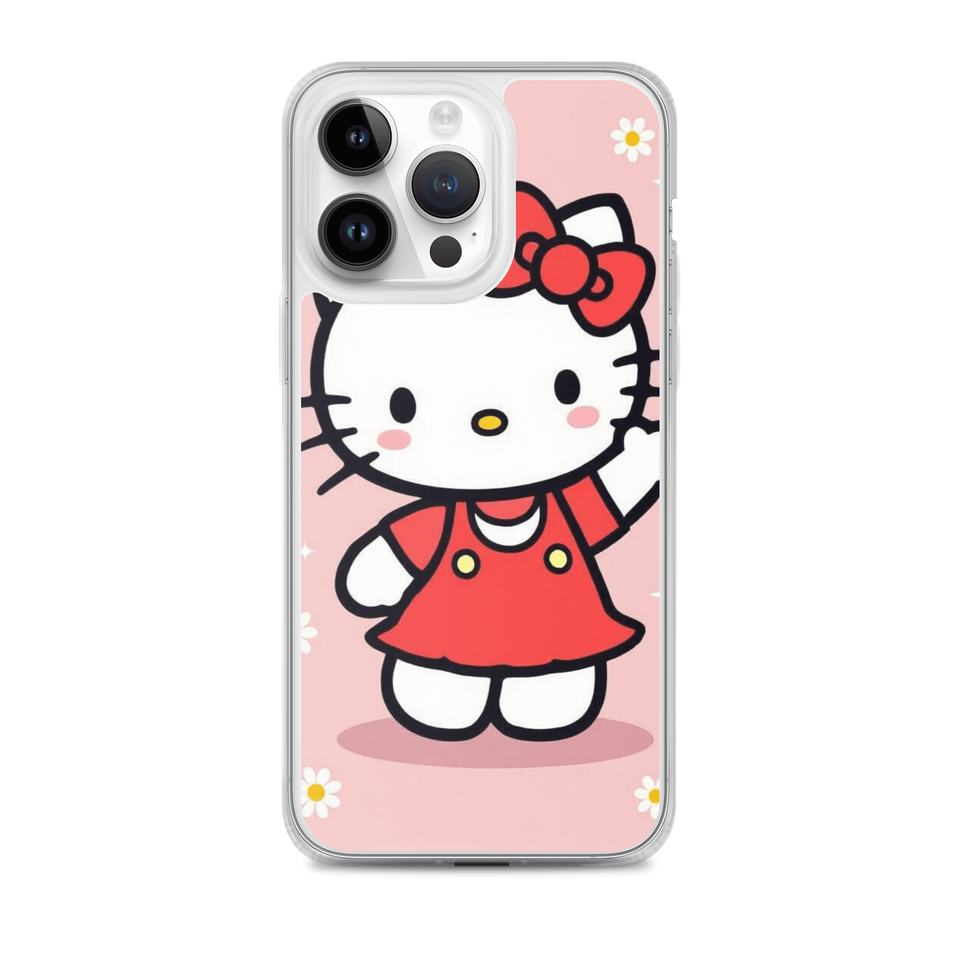 Whimsical Cat in Red Dress iPhone® Case product image (2)