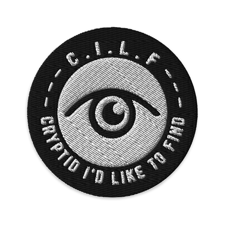 CILF (Cryptid I'd Like To Find) - Embroidered Patch product image (1)