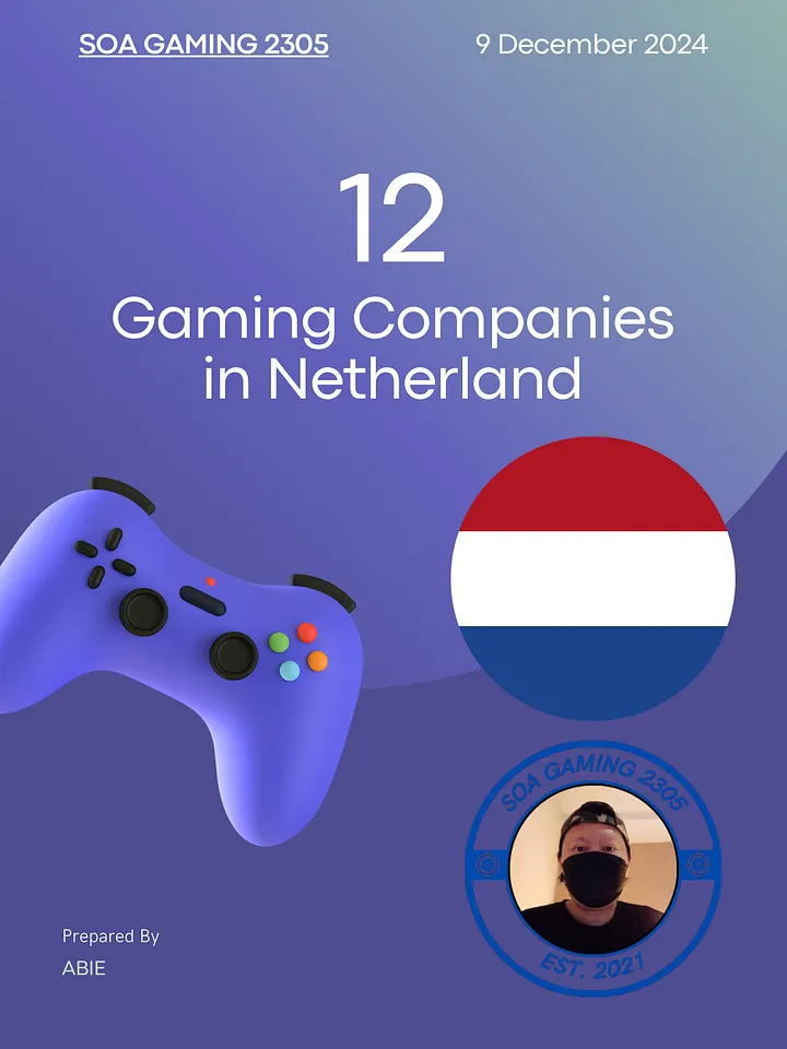 Your Ticket to the Gaming Industry: Discover the Secrets to Landing a Job at the Top 12 Gaming Companies in the Netherlands! product image (1)