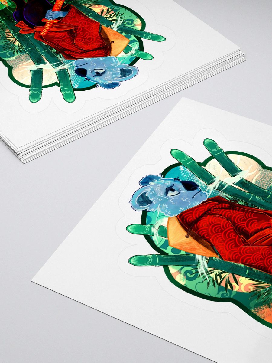 Koala Samurai Sticker product image (4)