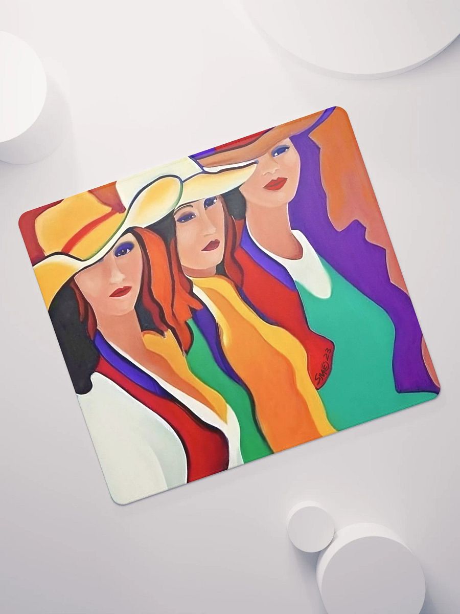 Three Texas Ladies Gamer's Mouse Pad product image (11)