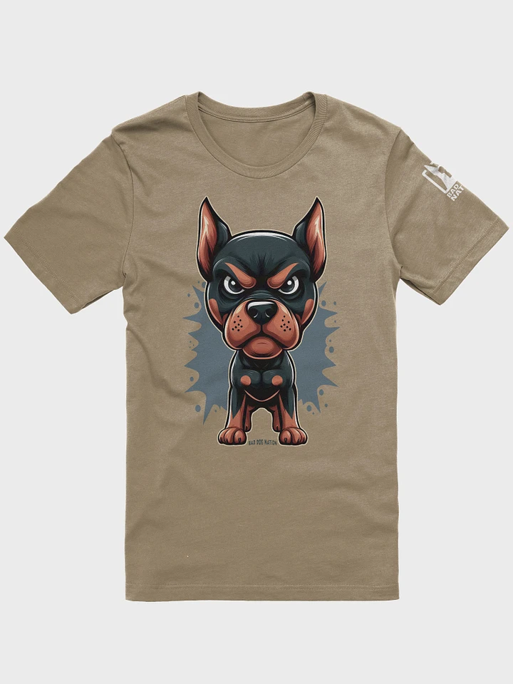 Doberman Angry Pup - Premium Unisex T-shirt product image (1)