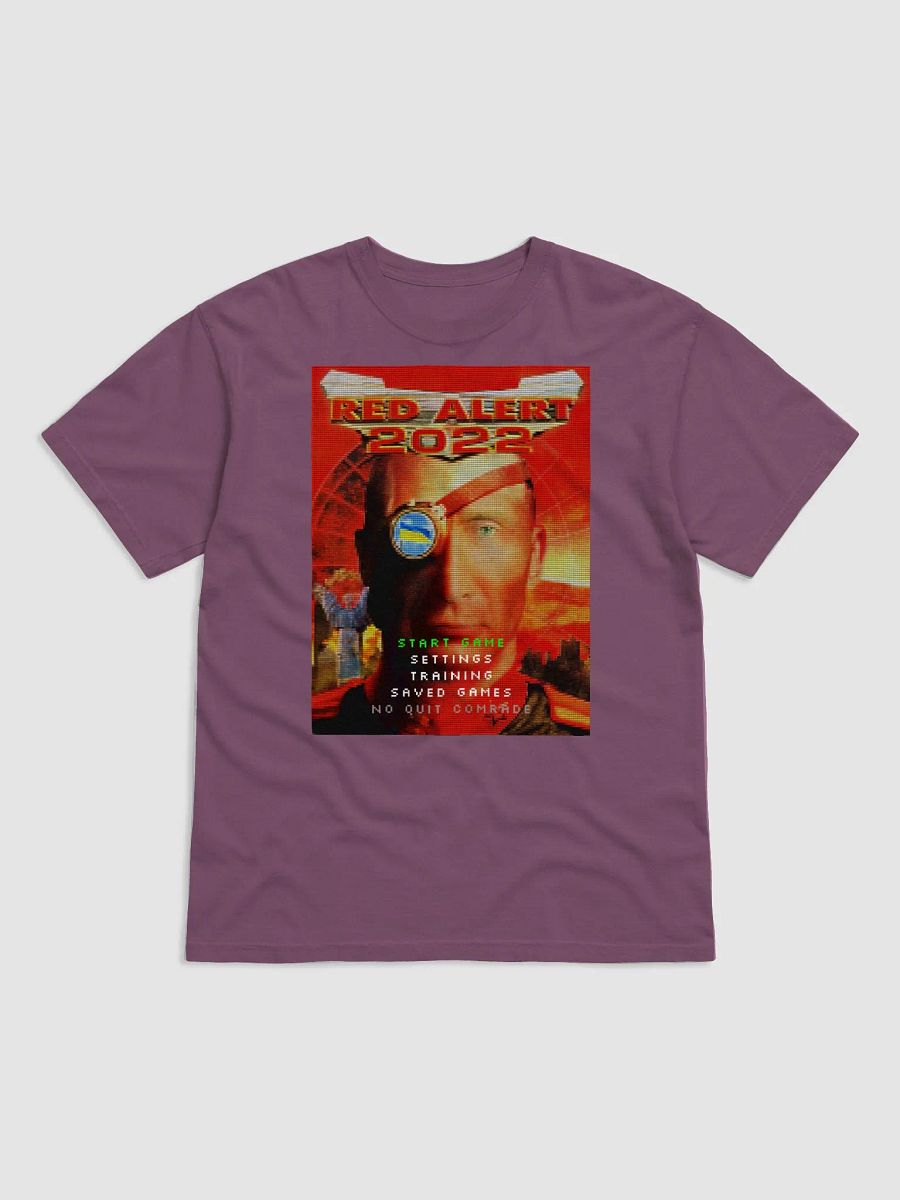 Red Alert 2022 (Putin and Conquer) Comfort Colors Garment-Dyed Heavyweight T-Shirt product image (1)