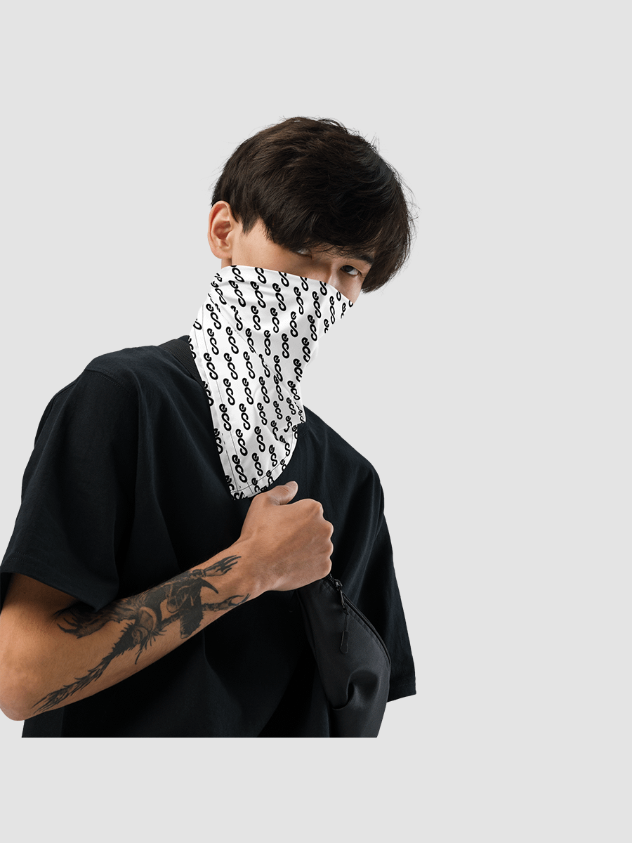 ALL OVER PRINT BANDANA - WHITE product image (5)