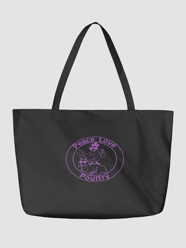 Peace Love Poultry Organic Tote product image (2)