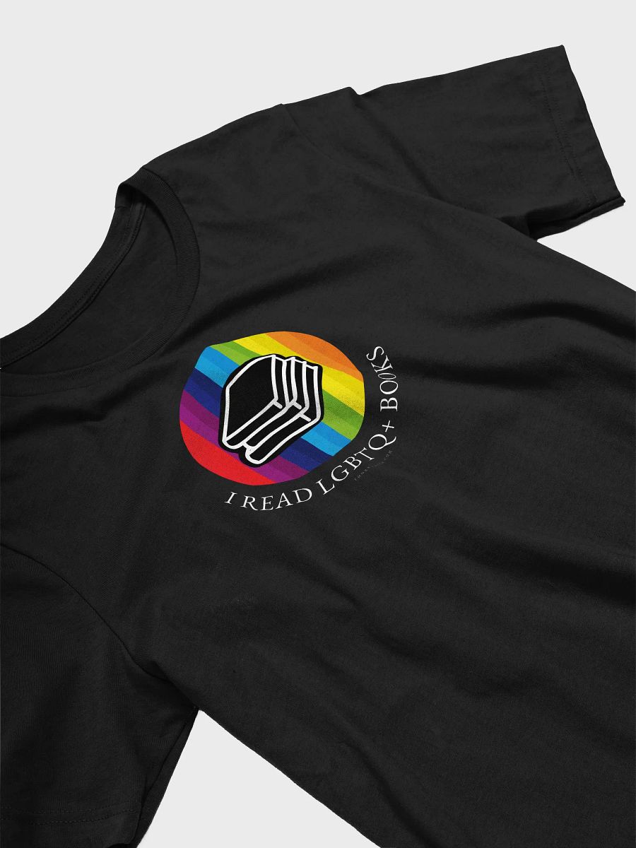 I Read LGBTQ+ Books Soft Cotton T Shirt product image (3)