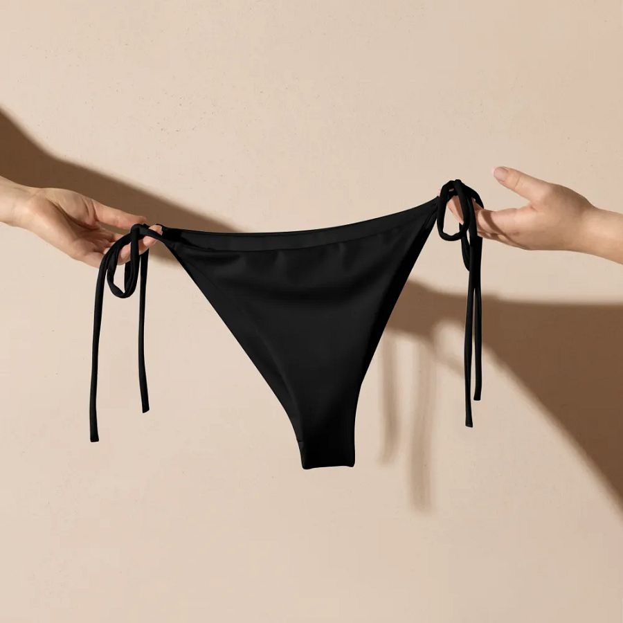 Default All-Over Print Recycled String Bikini Bottom product image (5)