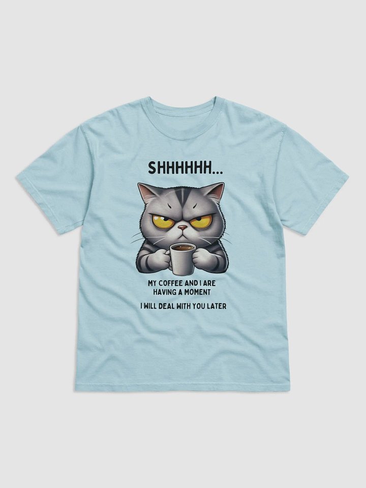 SHHHHHH My Coffee and I Are Having a Moment. I Will Deal with You Later T-shirt product image (2)