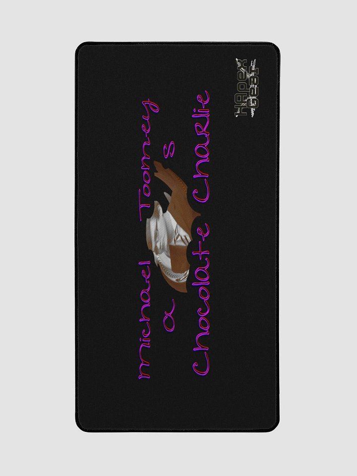 Michael Toomey As Chocolate Charlie 01 - Black - Desk Mat 15.5
