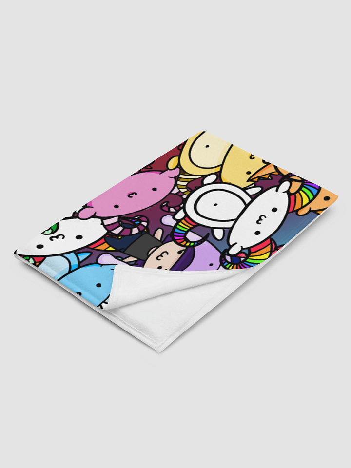 AwkwardMonsters Throw Blanket product image (2)