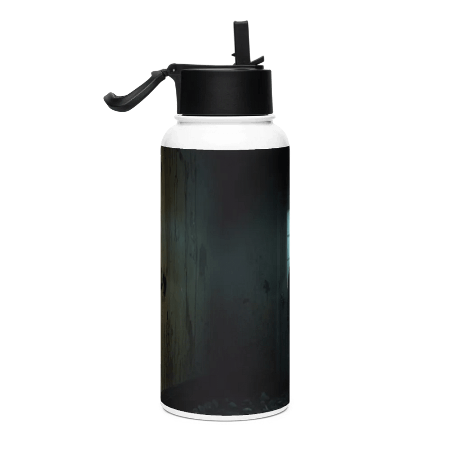 Creeper Metal Water Bottle with straw product image (4)