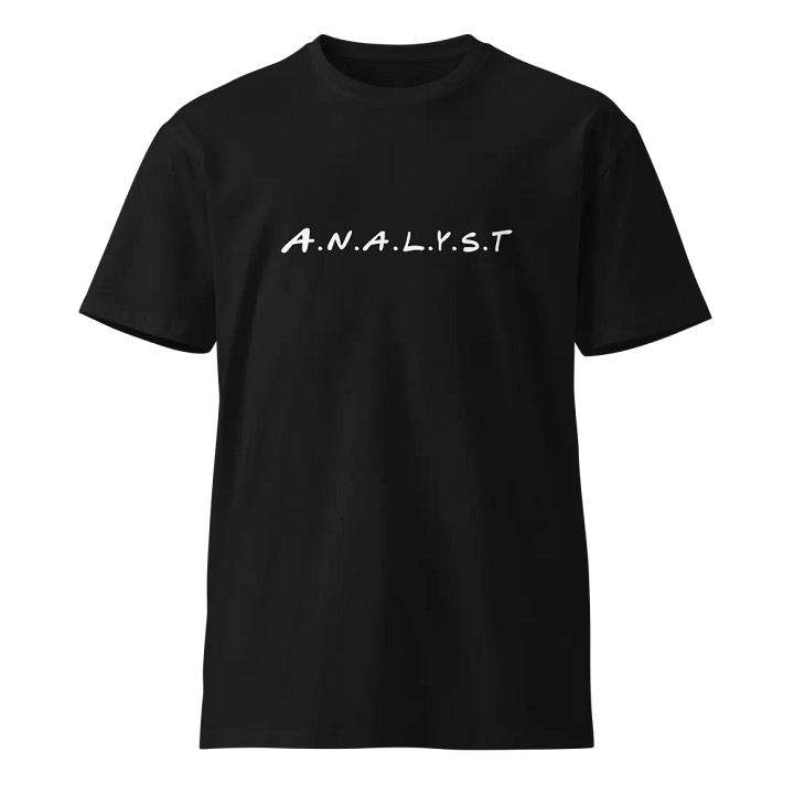 Analyst Unisex Premium T-Shirt product image (1)