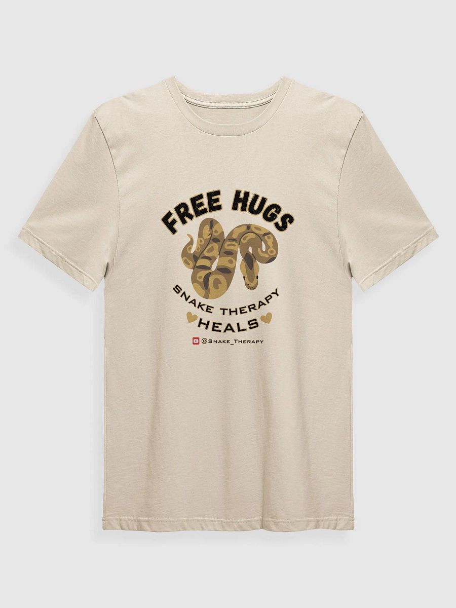 Unisex "Free Hugs" Ball Python Shirt (Light) product image (1)