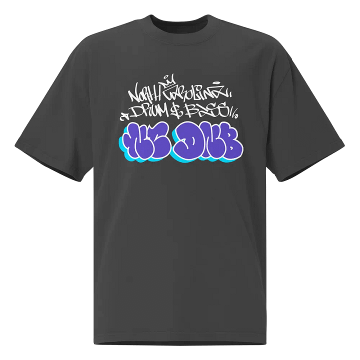 NCDNB FRESH 3D AS Colour Premium Oversized Faded T-Shirt product image (1)