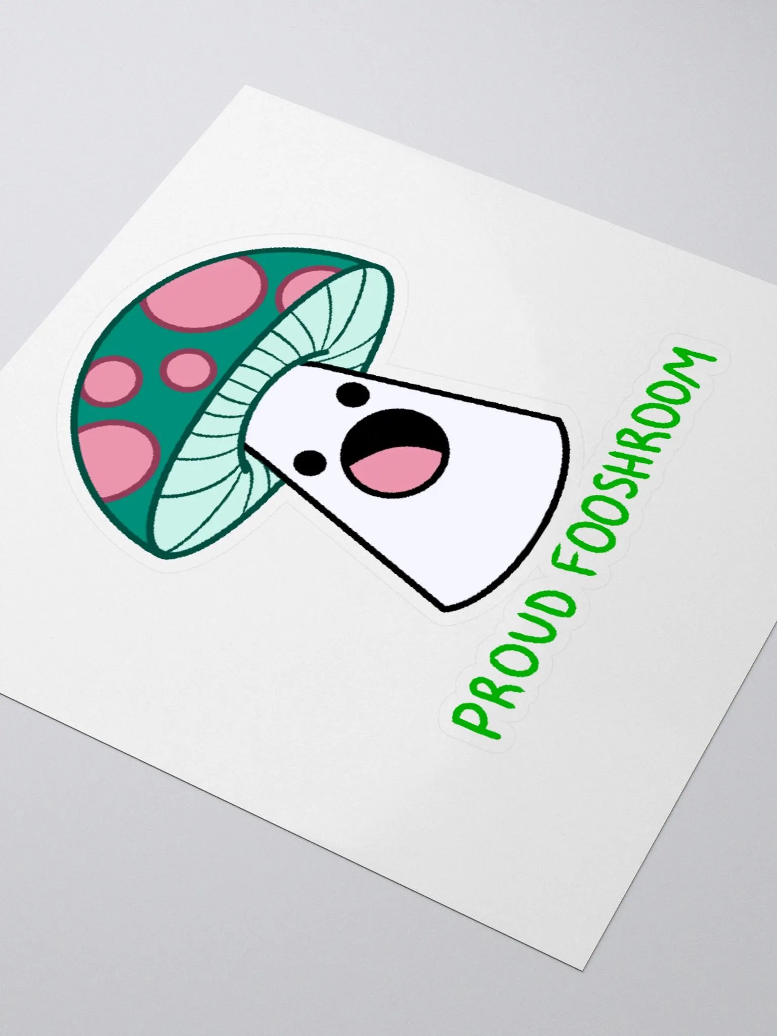 Proud Fooshroom Sticker product image (3)