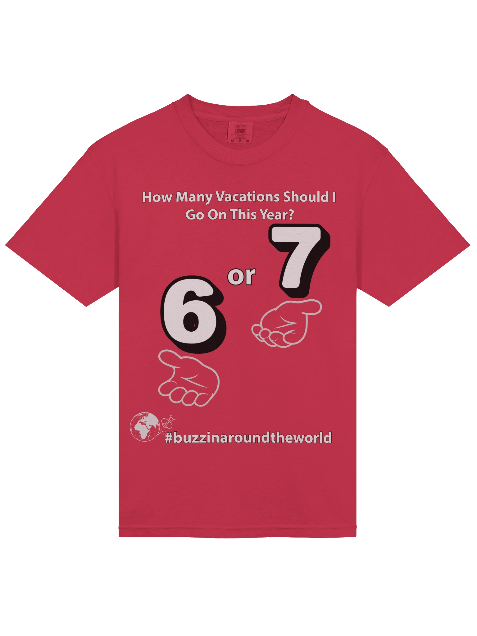 How Many Countries? T-Shirt product image (3)