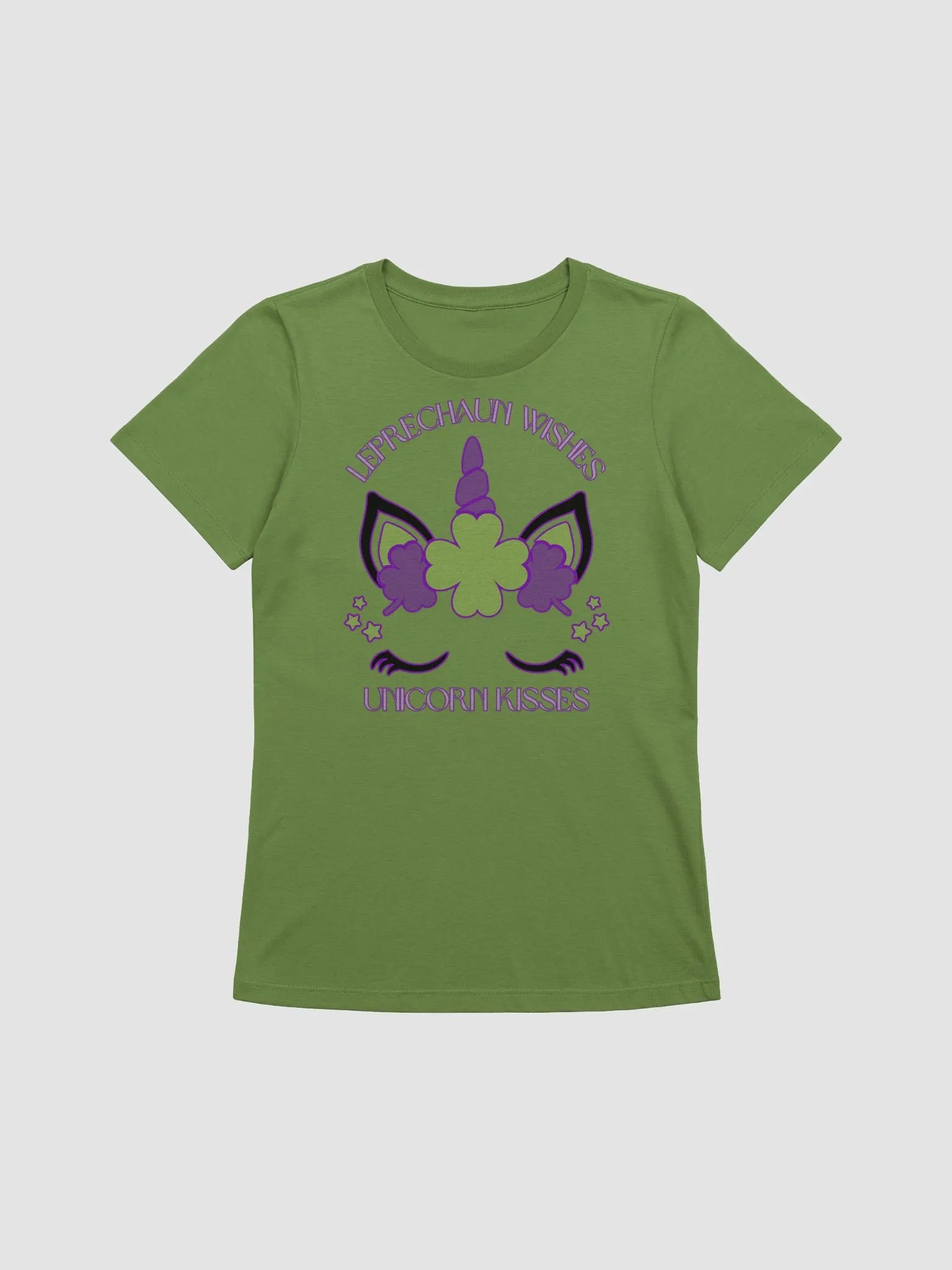Leprechaun Wishes & Unicorn Kisses Relaxed Tee product image (25)