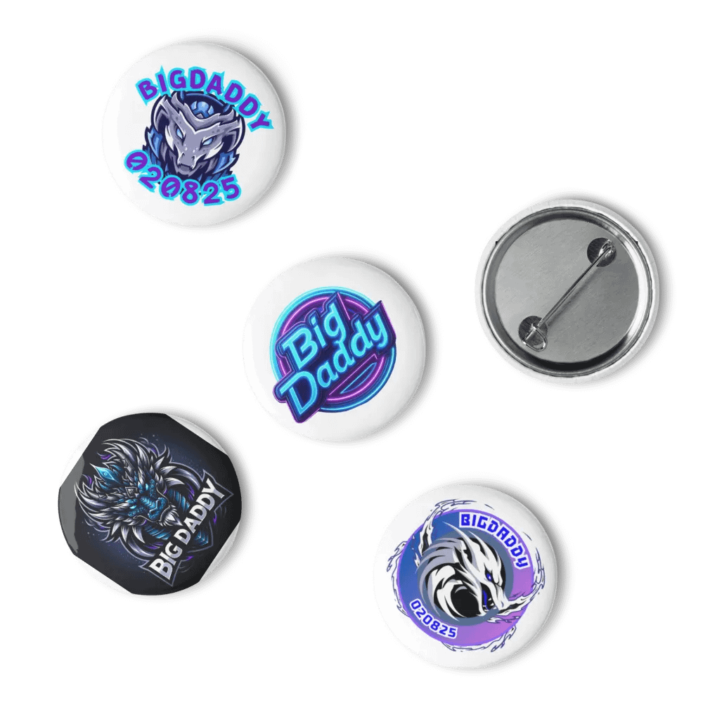 bigdaddy pins (assorted) product image (15)