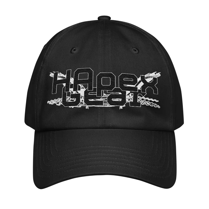 Black HApex Gear Black Logo - Embroidered - Dad Hat product image (1)