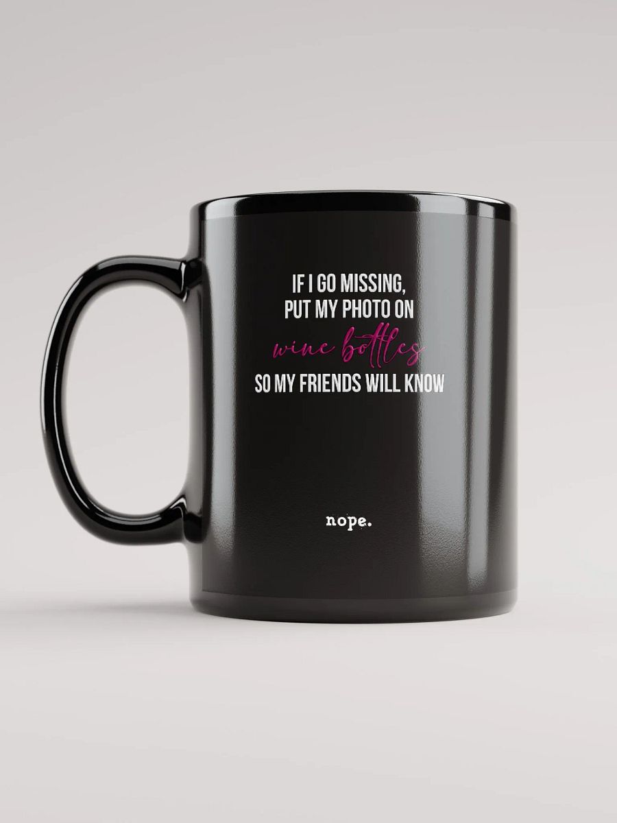 nope. resolute - wine mug product image (11)