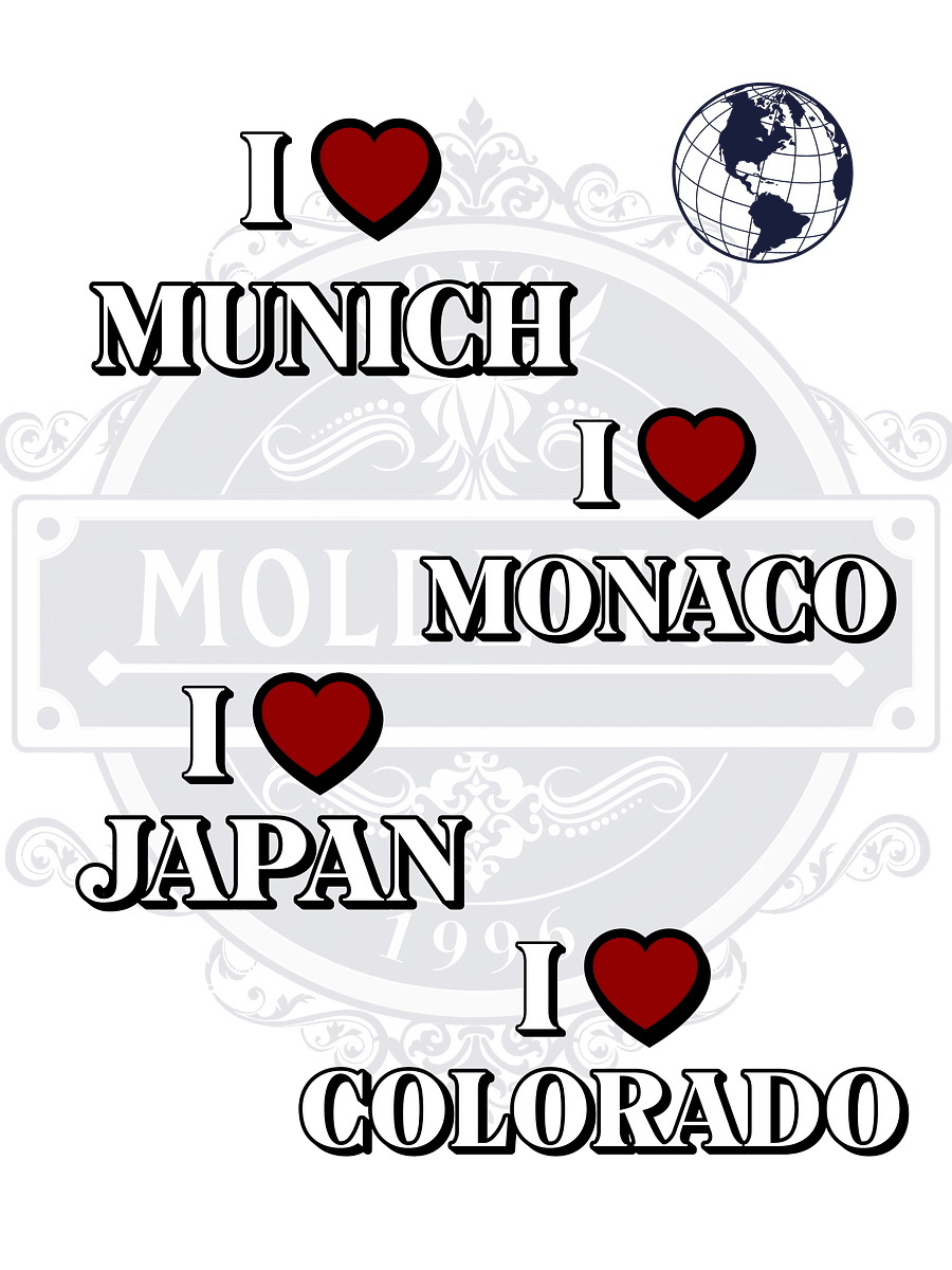 "I LOVE MY SPOT" / HOODIE WITH PERSONALIZED CITY OR COUNTRY NAME / EMBROIDERED product image (59)