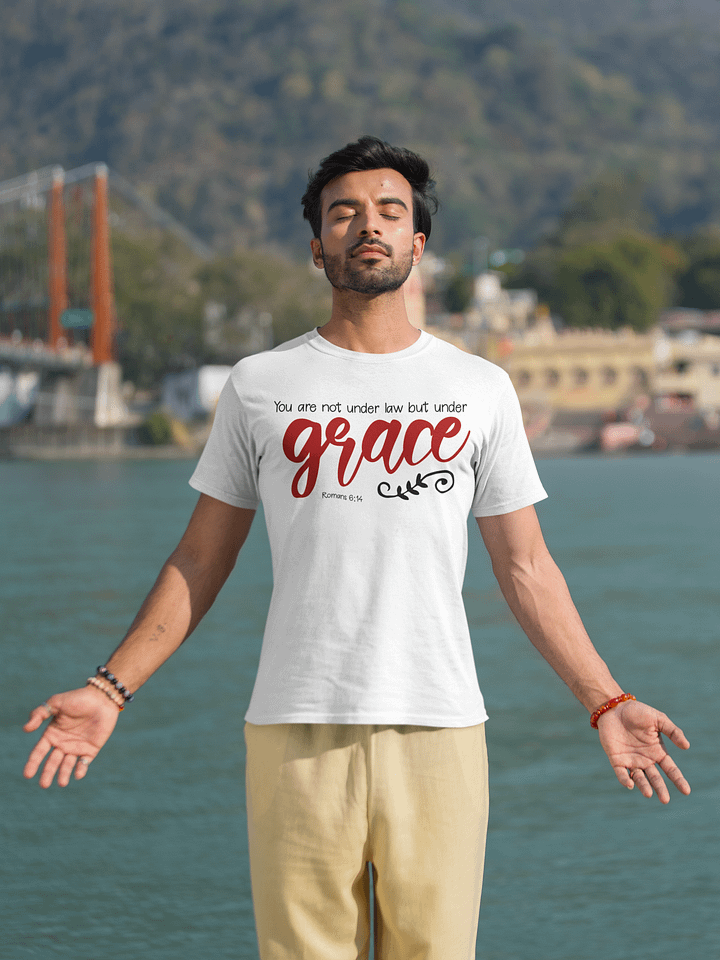You Are Not Under Law But Under Grace Faith Inspired T-Shirt product image (34)