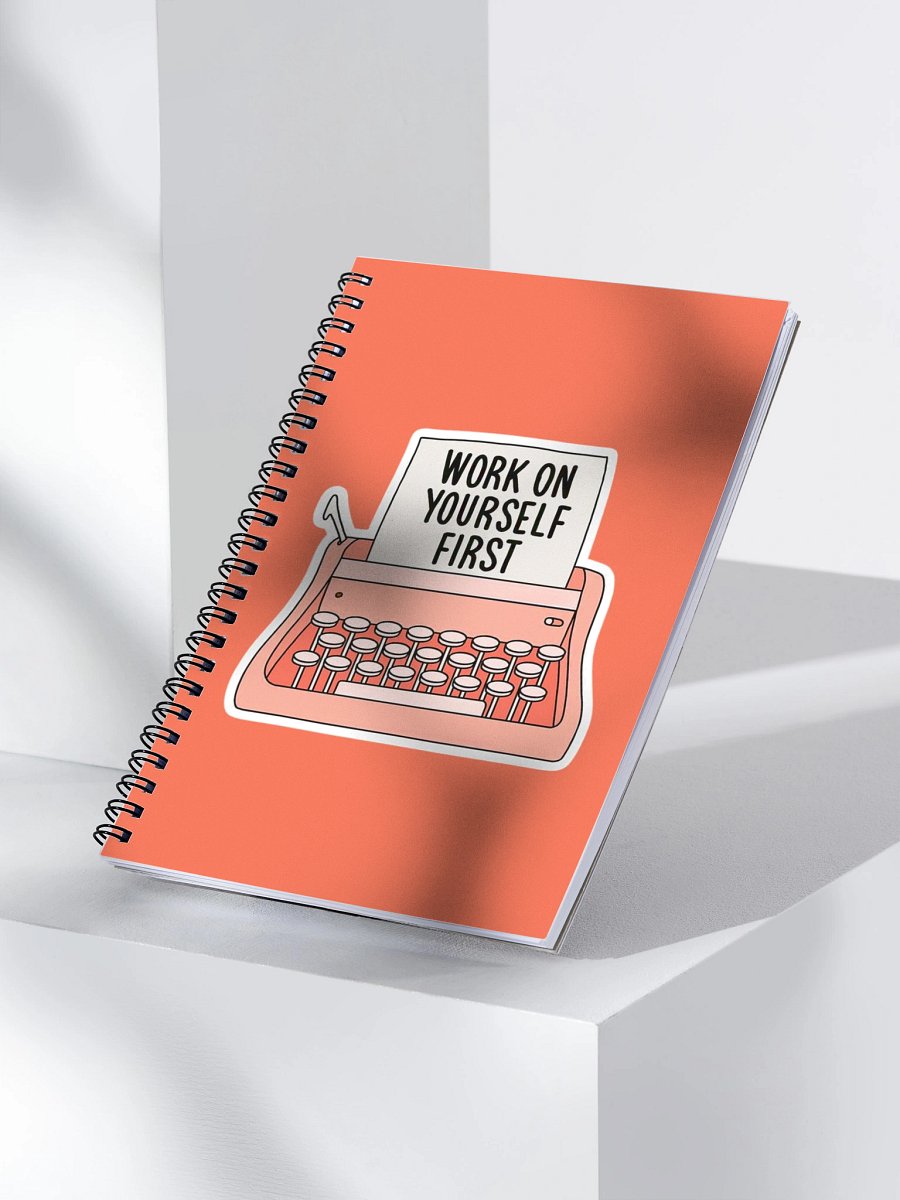 Work On Yourself Spiral Notebook product image (3)