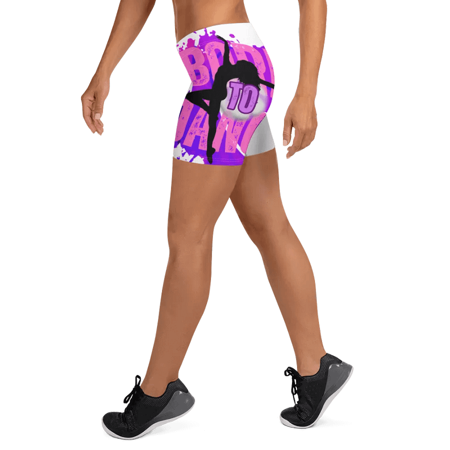Born to Dance Her Silhouette Bold Print Shorts product image (9)