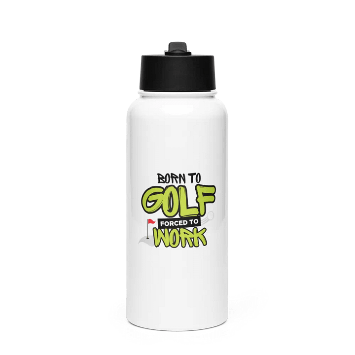 Born to Golf Stainless Steel Water Bottle – Hydrate Like a Pro product image (2)