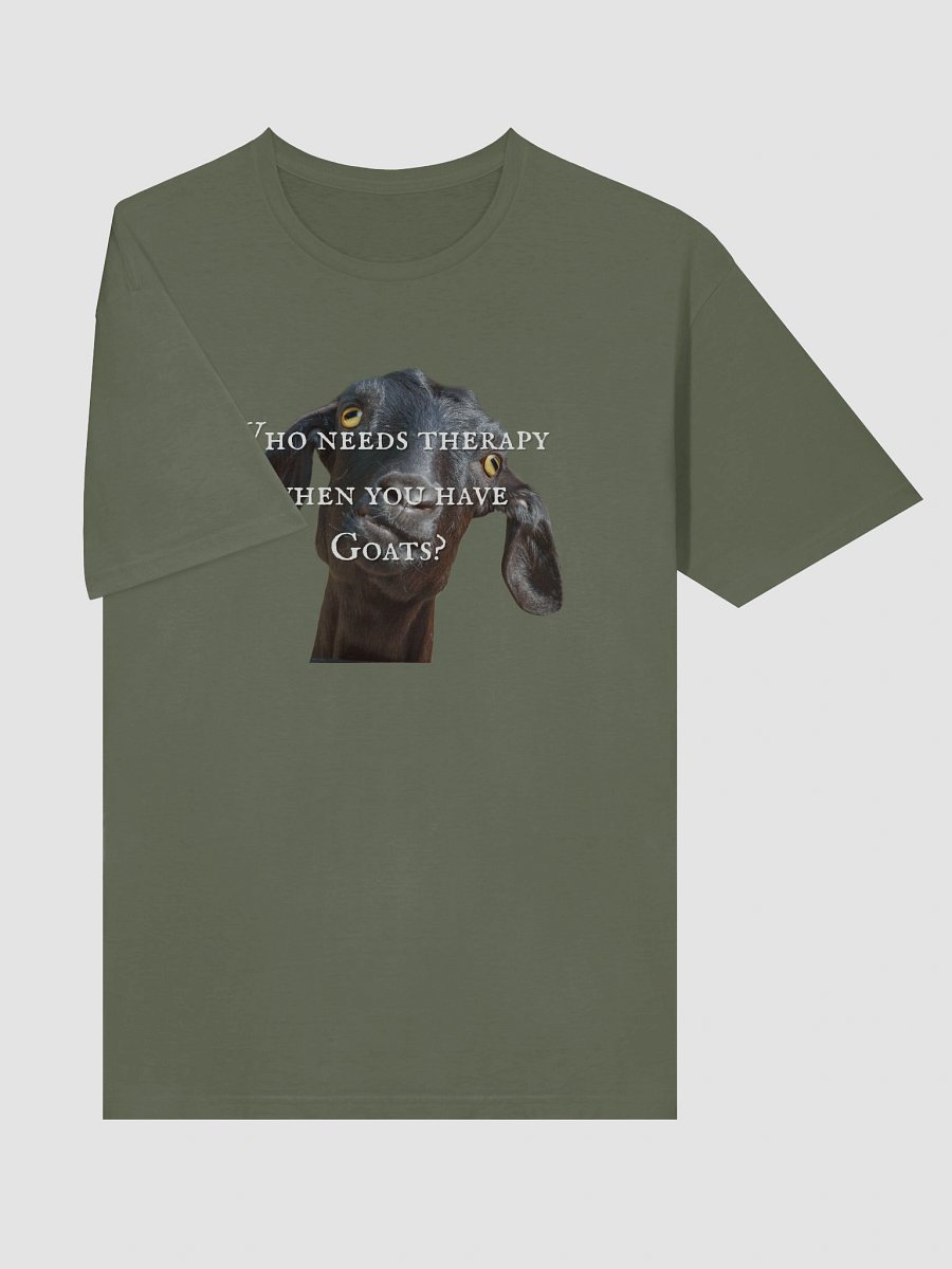 Goat Therapy Unisex T-Shirt product image (67)