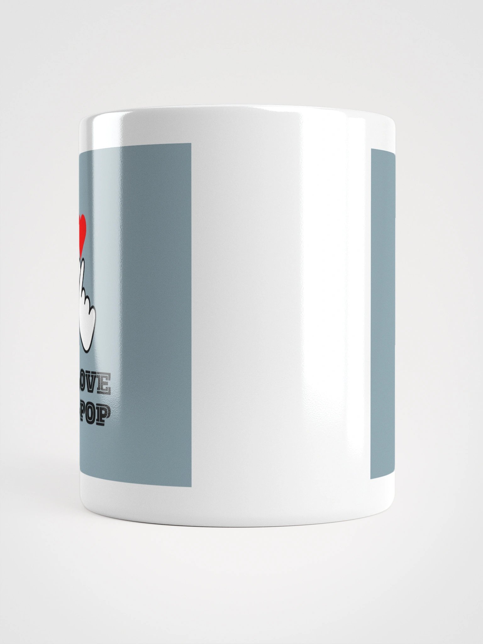 K-POP South Korean finger heart symbol mug product image (6)