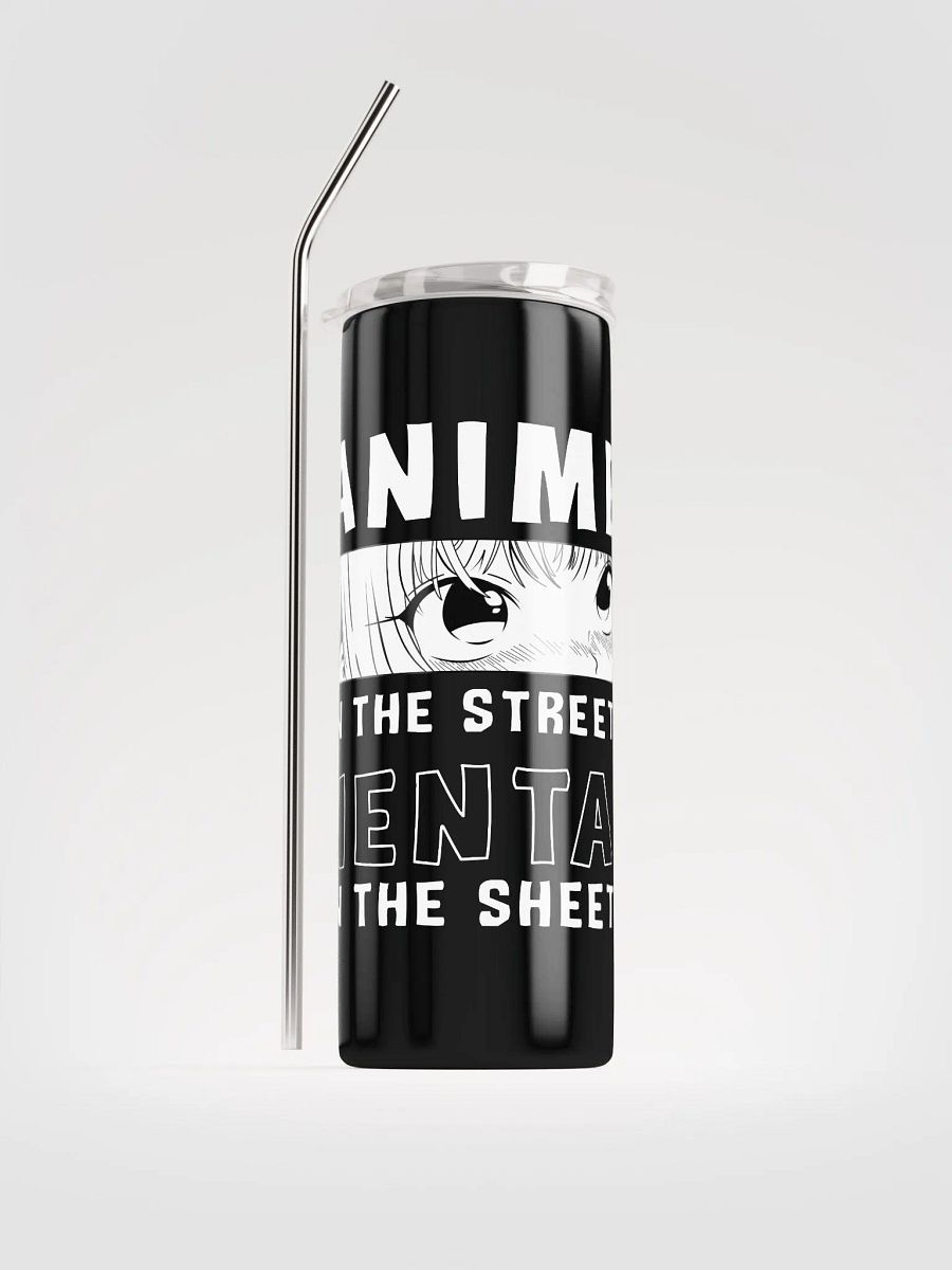 Pixelated Anime Fragment Stainless Tumbler product image (1)