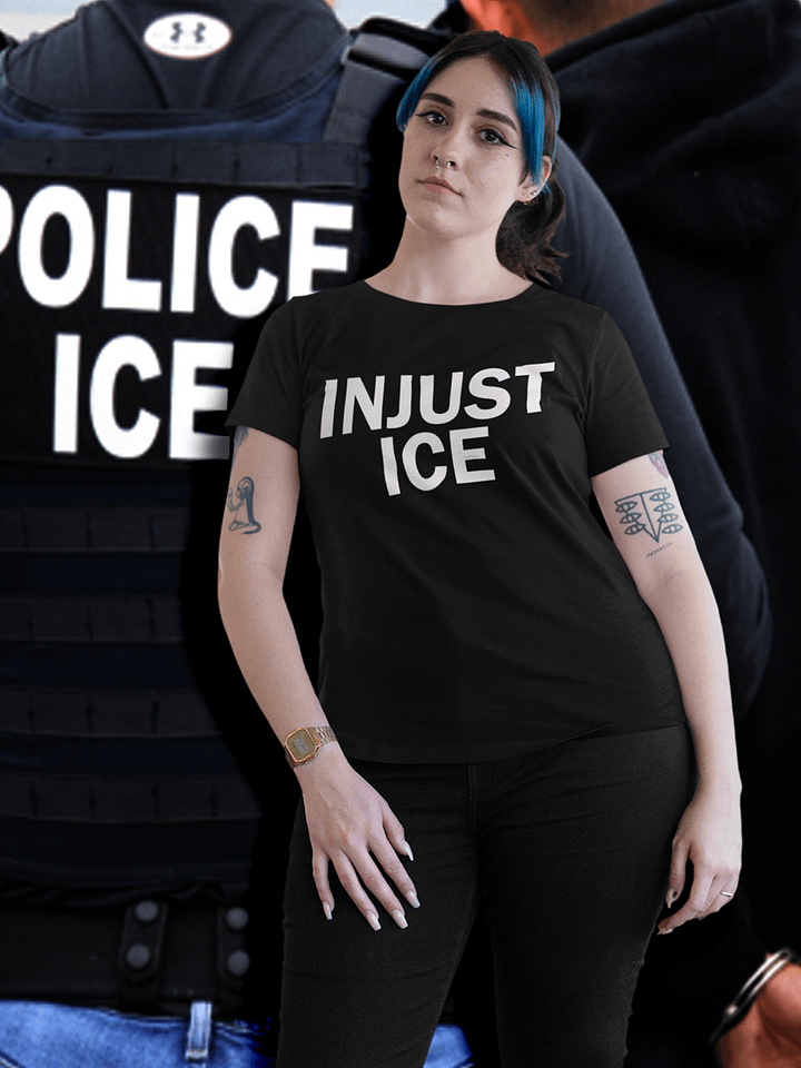 Injustice © ICE Immigration T-Shirt © - Being Liberal product image (2)