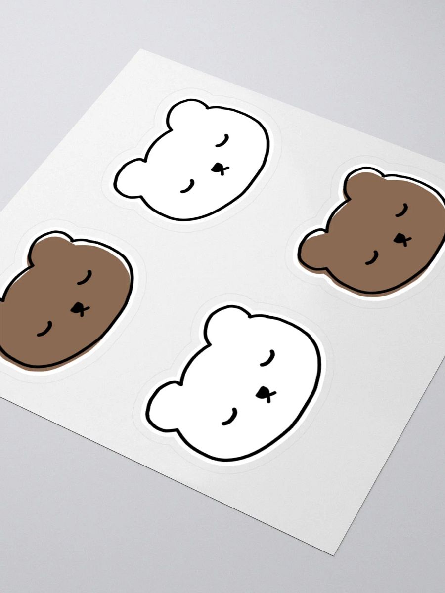 Sleepy Bear Stickers product image (3)