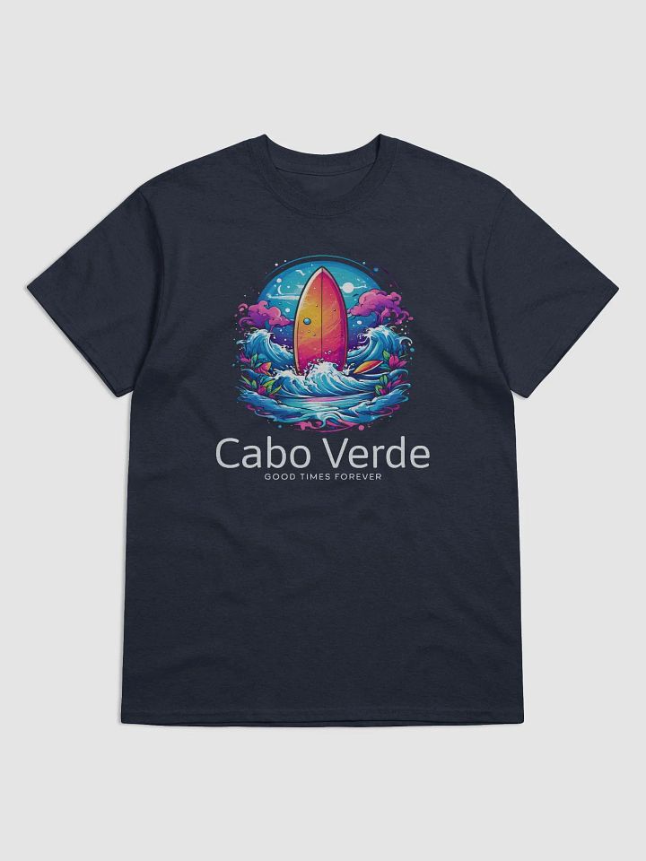 Cabo Verde Surf Board T-Shirt product image (1)