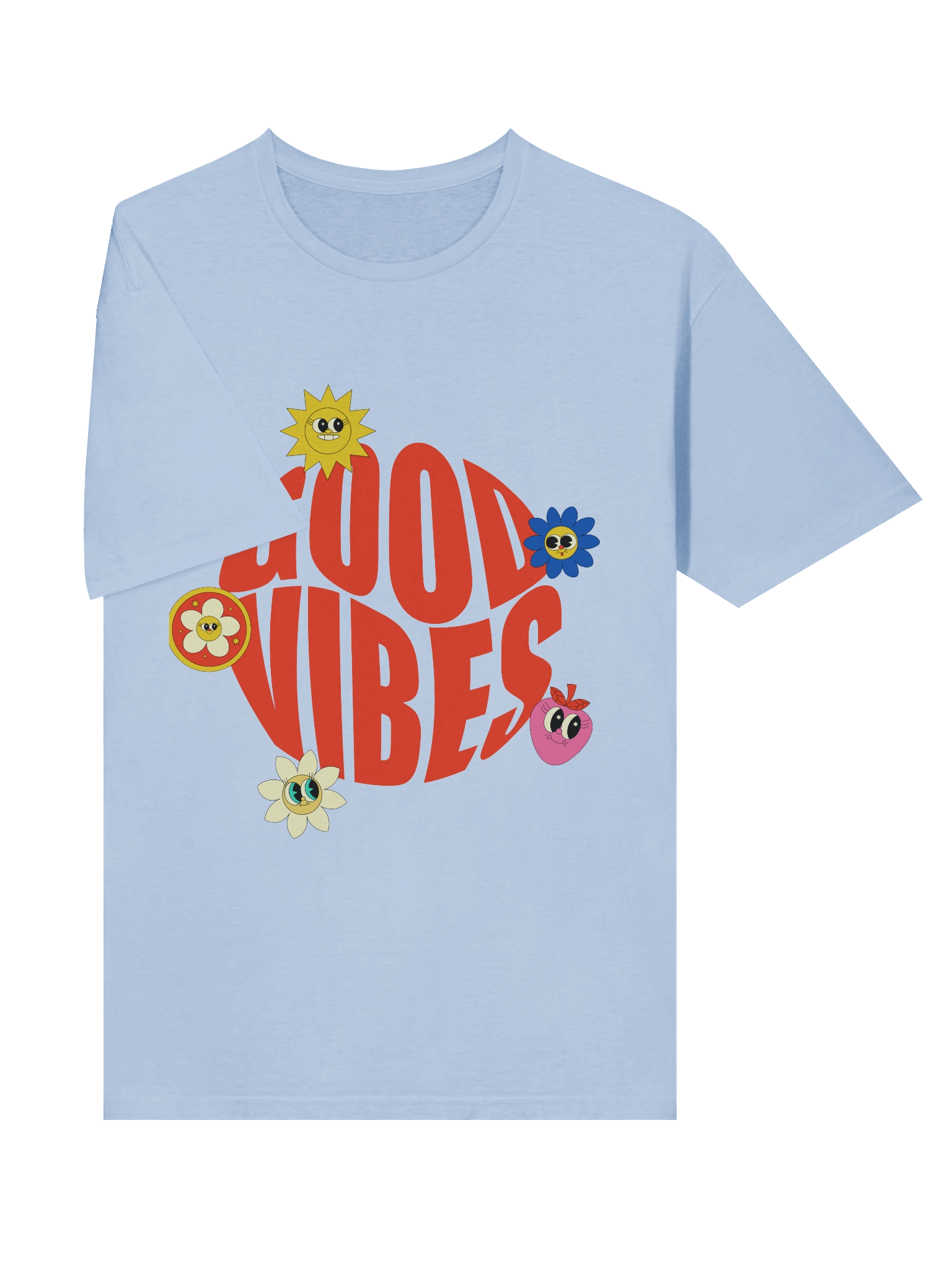 Good Vibes Cartoon T-Shirt product image (22)